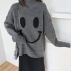 Smile Jacquard Sweater
