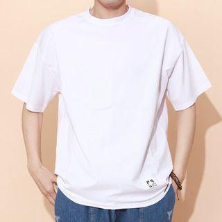 Big-size (xl~xxxl) Loose-fit Short-sleeve T-shirt
