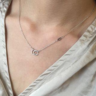 Rhinestone Accent Pendant Necklace