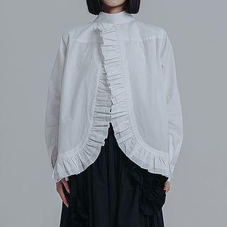 Two Way Ruffle Shirt