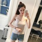 Ruffle Knit Camisole
