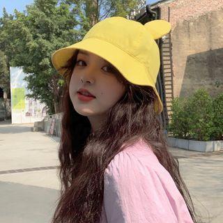 Plain Ear Bucket Hat