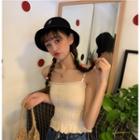 Smocked Knit Camisole