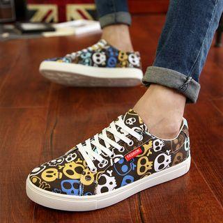Print Canvas Sneakers
