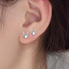 Deer Moonstone Earring