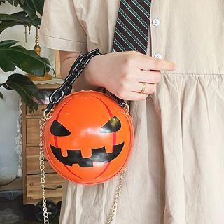 Pumpkin Chain Strap Cross Shoulder Bag