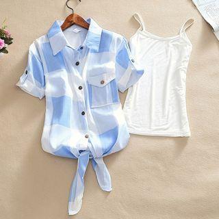 Printed Shirt / Striped Shirt / Plaid Shirt / Camisole / Set