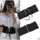 Lace Up Belt Black - 62cm