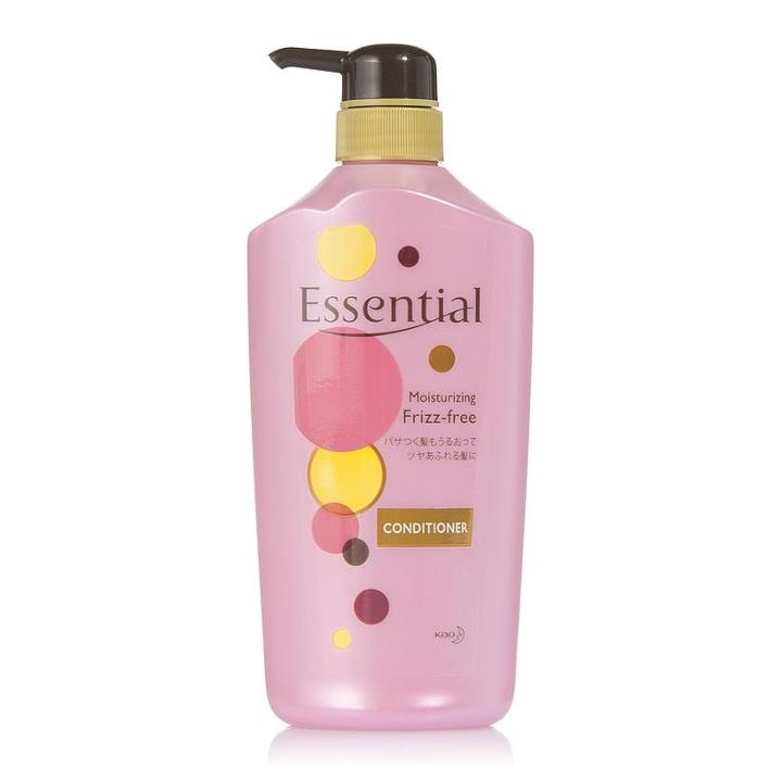 Kao - Essential Moisturizing Frizz Free Conditioner (pink) 750ml