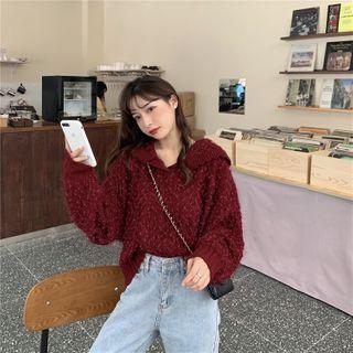 Plain Dot Loose-fit Sweater