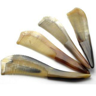Horn Hair Comb 146c - White - 24cm