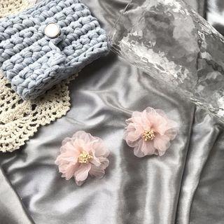 Flower Stud Earring / Ear Clip