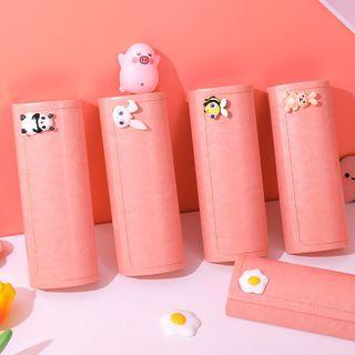 Cartoon Faux Leather Eyeglasses Case