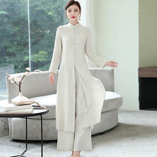 Set: Hanfu Lined Jacket + Pants