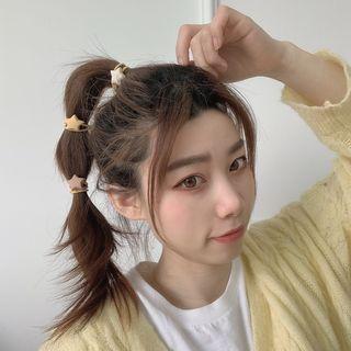 Heart Rubber Band Hair Tie