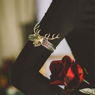 Deer Bracelet Dark Gold - One Size