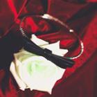 Rhinestone Bow Choker Black Bow - Silver - One Size