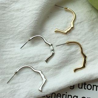 Face-accent Dangle Earring As Shown In Figure - One Size