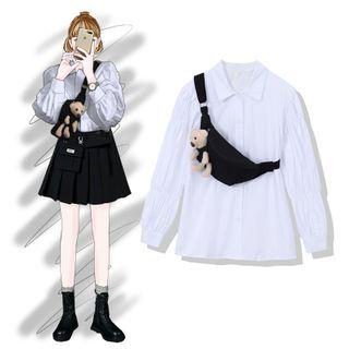 Shirt / Bear Sling Bag
