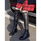 Low-heel Over-the-knee Boots