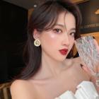 Coin Alloy Earring