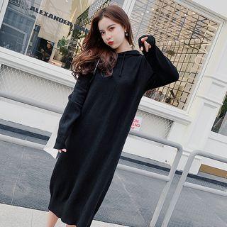 Knit Midi Hoodie