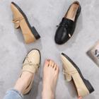 Knotted Low Heel Loafers