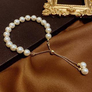 Faux Pearl Bracelet / Choker