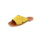 Faux-suede Slide Sandals