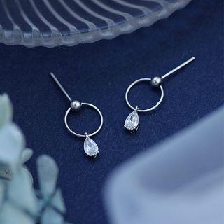 Hoop Earring 1 Pc - As Shown In Figure - One Size