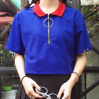 Hoop Short-sleeve Polo Shirt
