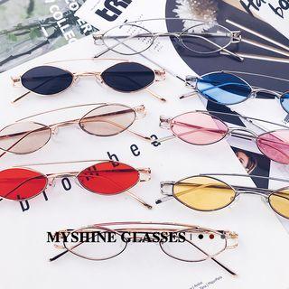 Slim Oval Glasses / Sunglasses