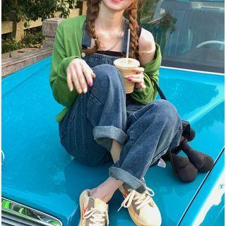 Denim Jumper Pants / Cardigan