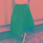 Button-up Maxi Skirt