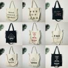 Print Two-way Canvas Tote Bag (various Designs)