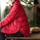 Frog Buttoned Padded Jacket