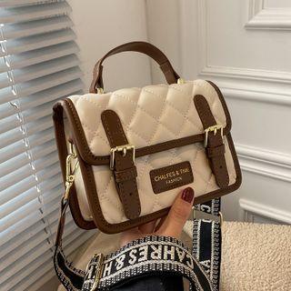 Quilted Satchel Crossbody Bag