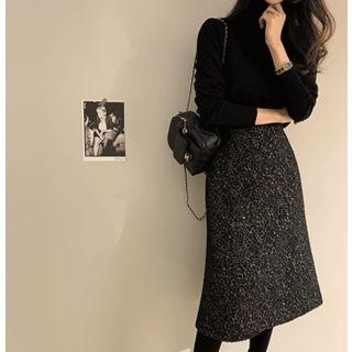 Glittered Flare Skirt