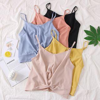 V-neck Knotted Camisole Top