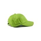 Embroidered Lettering Baseball Cap Neon Green - One Size