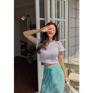 Cropped T-shirt In 6 Colors