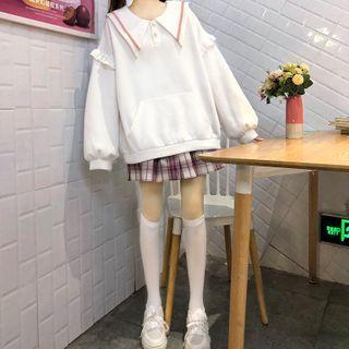 Rabbit Ear Sailor Collar Sweatshirt