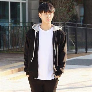 Detachable Hoodie Zip-up Jacket