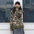 Camouflage Hoodie Camouflage - Green - One Size