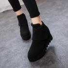 Hidden Wedge Ankle Boots