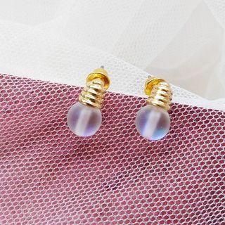 Alloy Miniature Light Bulb Earring