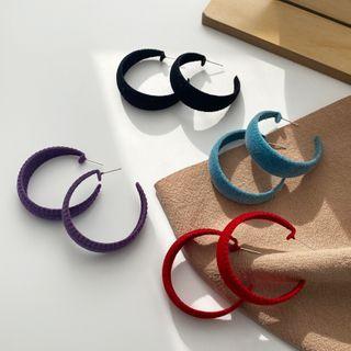 Velvet Open Hoop Ear Stud