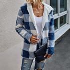 Plaid Fluffy Jacket