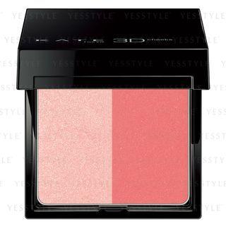 Kanebo - Kate 3d Contrasting Cheeks With 2 Way Brush (#rd-1) 6.4g