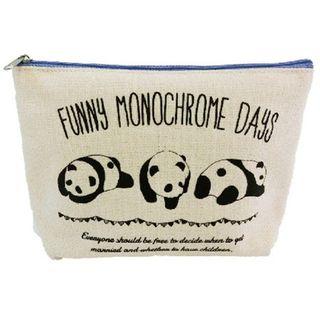 Animal Canvas Pouch (panda)
